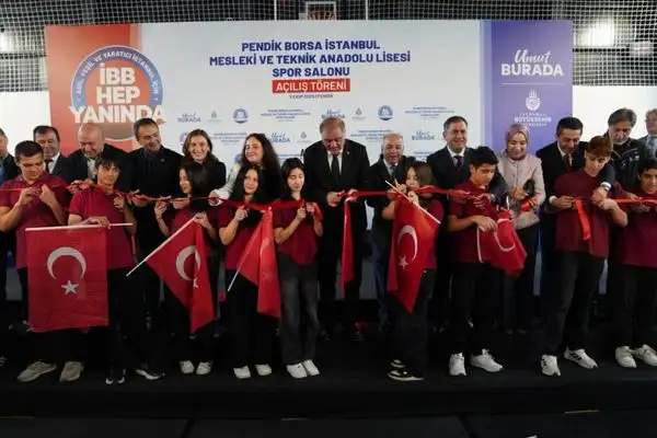 Pendik Borsa İstanbul MTAL Spor Salonu hizmete açıldı