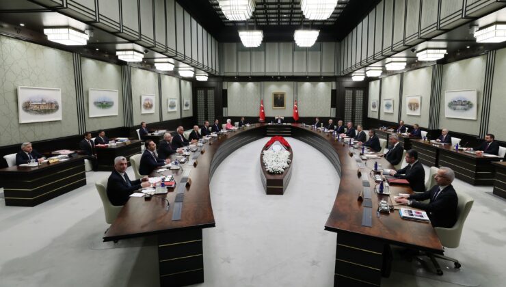 Cumhurbaşkanlığı Kabinesi toplandı