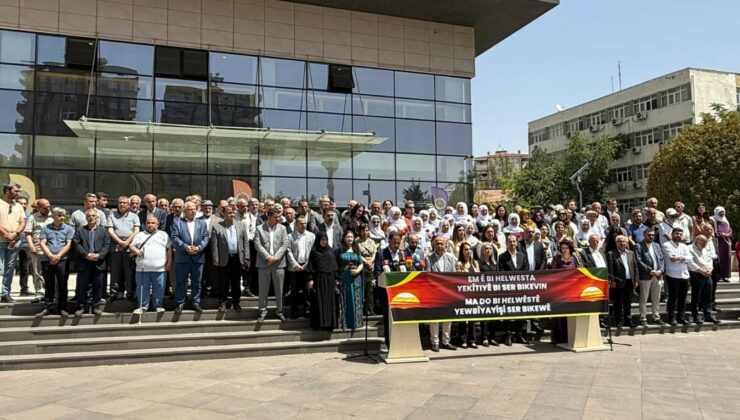 Eş Başkan Hatun, Demokratik Birlik İnisiyatifi’nin basın açıklamasına katıldı
