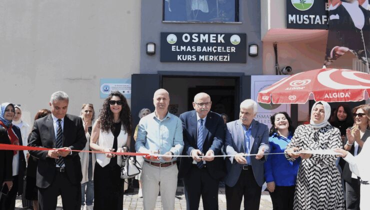 OSMEK kursiyerlerinden yıl sonu sergisi
