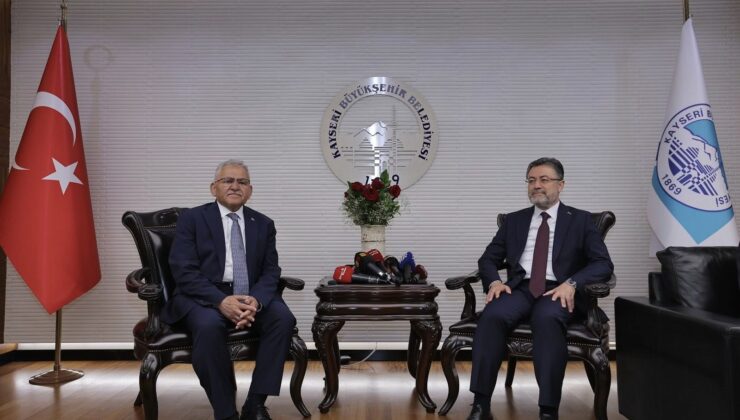 Başkan Büyükkılıç, Bakan Yumaklı’yı ağırladı