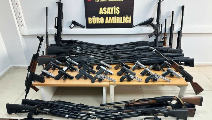 Ceylanpınar’da silah kaçakçılarına yönelik operasyon