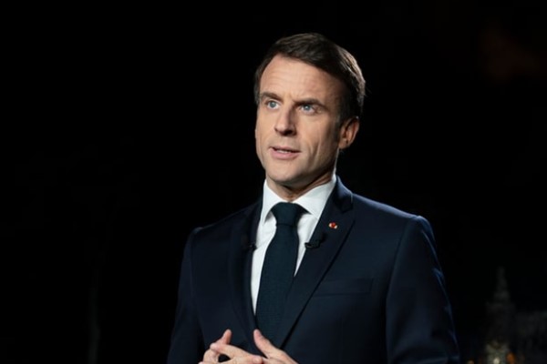 Macron, Güney Afrika heyetiyle görüştü