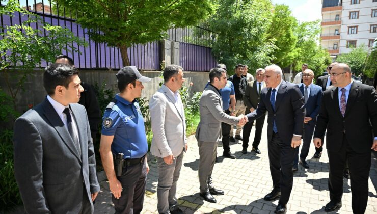 Vali Zorluoğlu, Bismil’de incelemelerde bulundu