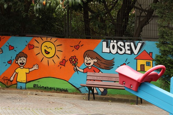 LÖSEV İstanbul’dan mural ve grafiti etkinliği: Sanatla farkındalık, renklerle umut