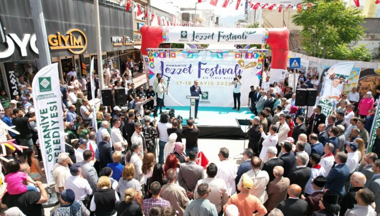 Osmaniye Lezzet Festivali’nin ikincisi başladı