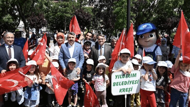 Yıldırım’da ‘Ailemiz Geleceğimiz’ yürüyüşü yapıldı