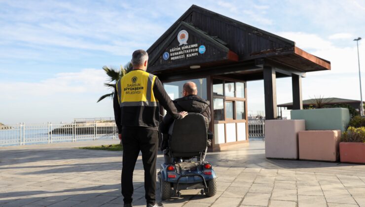 Samsun’da , engelli bireylere yönelik hizmetler devam ediyor