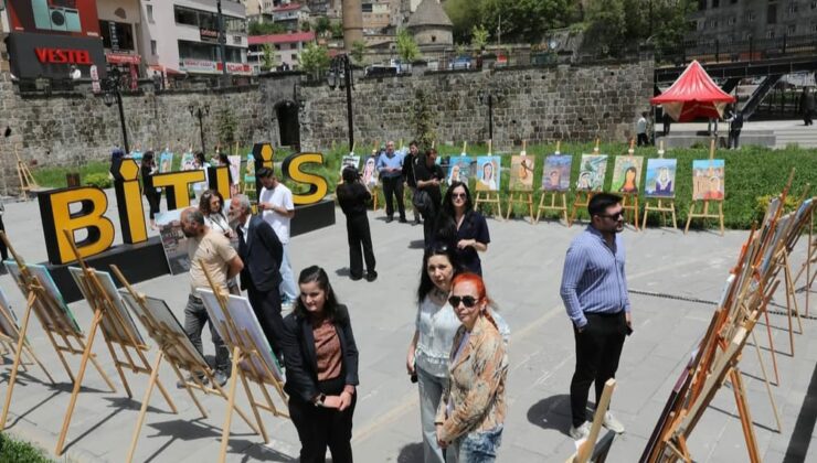 “Birlikte Güzeliz” temalı resim sergisi Bitlis’te açıldı