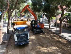 Aydın’da yol yapım çalışmaları sürdürülüyor
