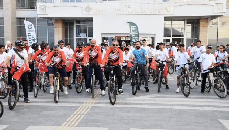 ‘Gençlik İçin Pedallıyoruz’ etkinliği tamamlandı