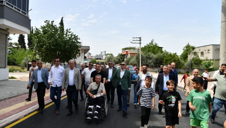 Yenilenen Alparslan Türkeş Caddesi hizmete alındı