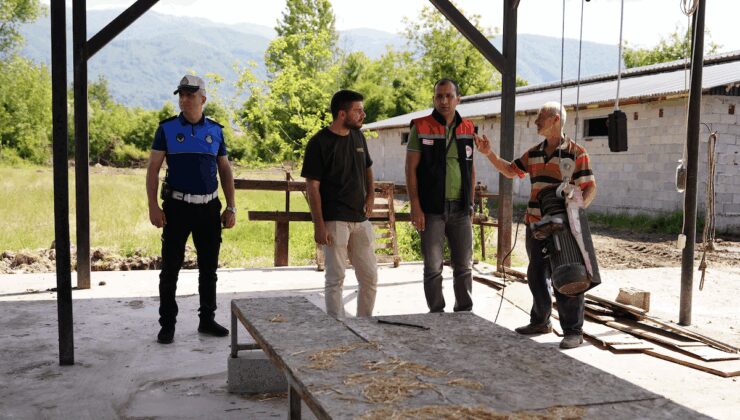 Düzce’de kurban satış ve kesim yerlerinde denetimler sürüyor