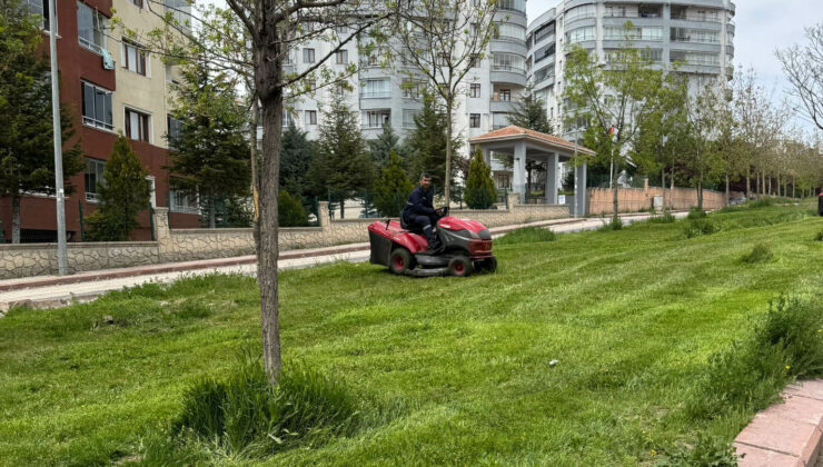 Yenimahalle Belediyesi’nden bahar temizliği