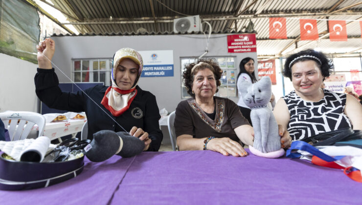 Mersinden Kadın Kooperatifi’nin Evimiz Atölye Projesi devam ediyor
