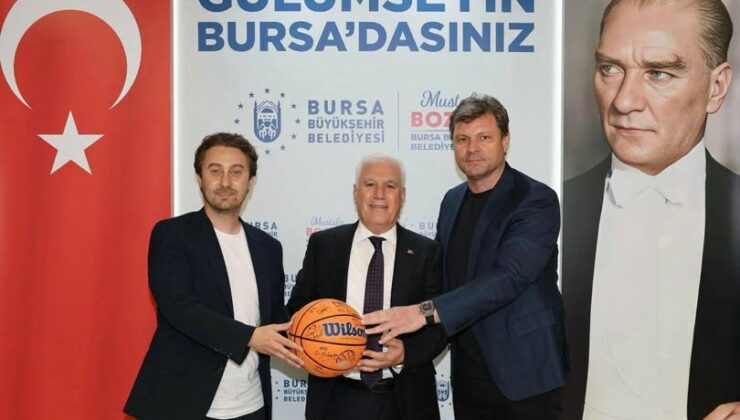 Bursaspor Yörsan Başkanı Sezgin’den Başkan Bozbey’e ziyaret