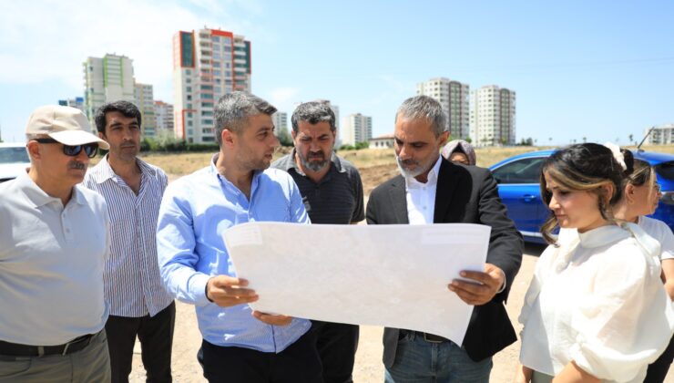 Eş Başkanı Dündar, yol çalışmalarını denetledi