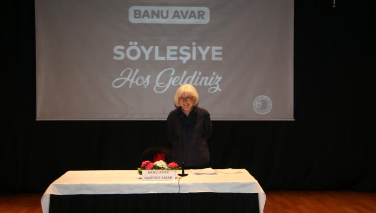 Gazeteci Banu Avar, Kartal’da küresel gelişmeleri değerlendirdi