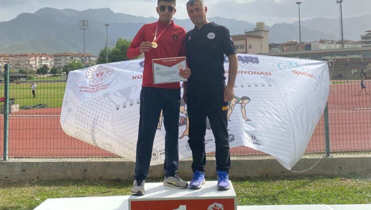 Karamanlı atlet Muhammet Kerem Akkuş, Türkiye şampiyonu oldu