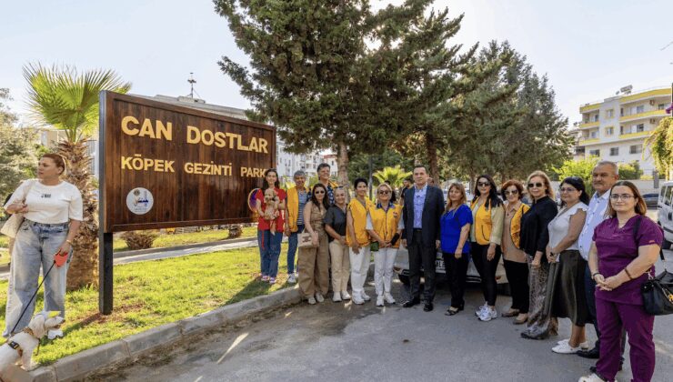 Yenişehir’de hayvanlara özel park açıldı