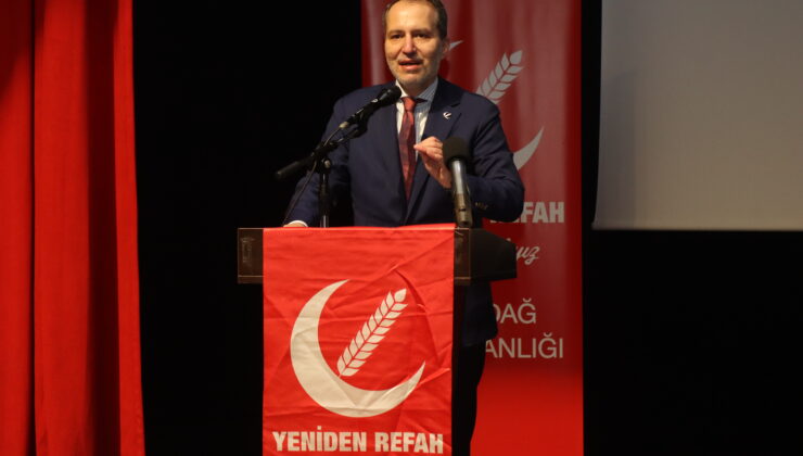 Erbakan: Parayı millete değil faize, israfa ve imtiyazlı canavarlara aktarıyorlar
