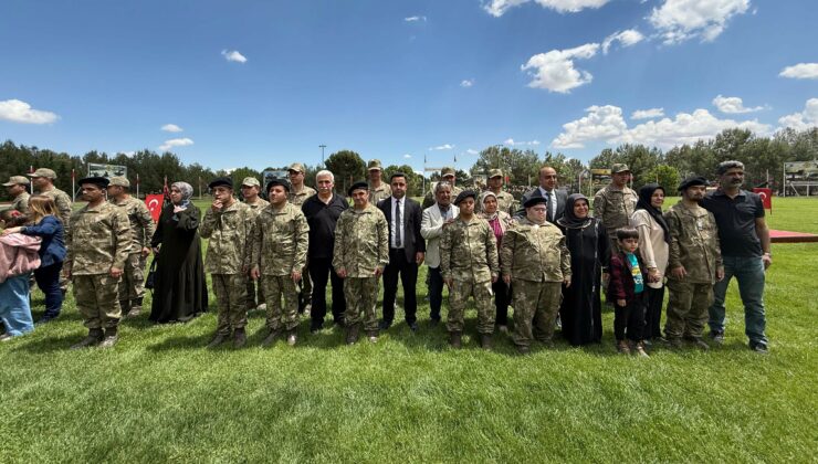 Gaziantep’te engelli bireylere özel temsili askerlik töreni düzenlendi