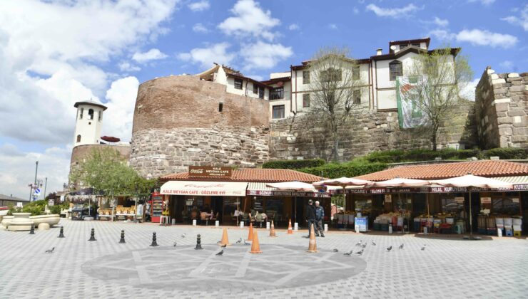 Ankara Kalesi’ndeki restorasyon ve güçlendirme çalışmaları sona erdi