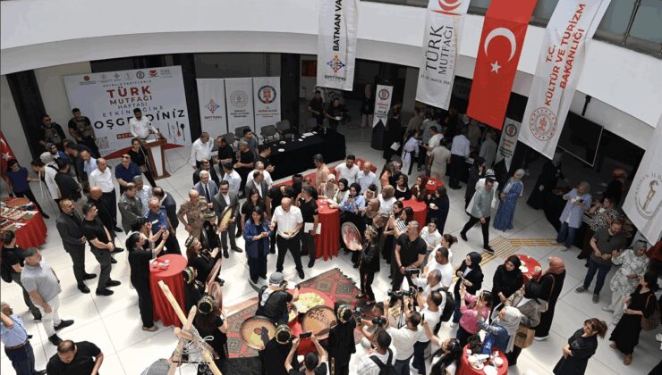 Batman’da Türk Mutfağı Haftası etkinliklerle kutlandı
