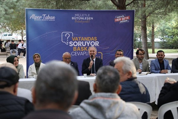İnegöl Belediyesi’nin mahalle buluşmaları devam ediyor