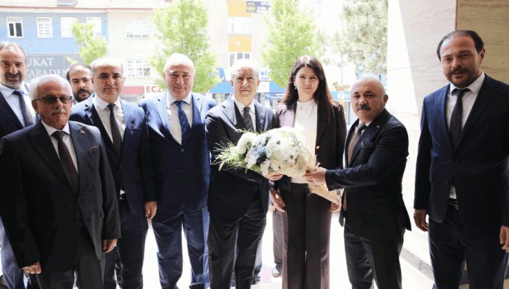 MHP Genel Başkan Yardımcısı Durmaz’dan Çankırı Belediyesi’ne ziyaret