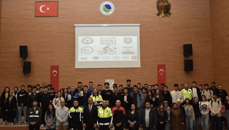 Geleceğe Güvenle Pedalla eğitimi gerçekleştirildi