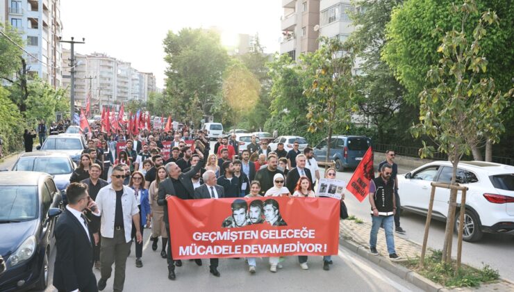 “Üç Fidan” Nilüfer’de anıldı