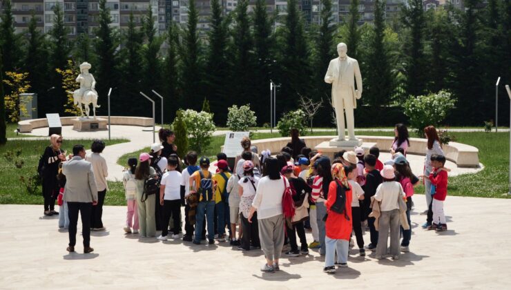 Kürşat Bey İlkokulu öğrencilerinden Etimesgut Belediyesi’nin tesisine ziyaret