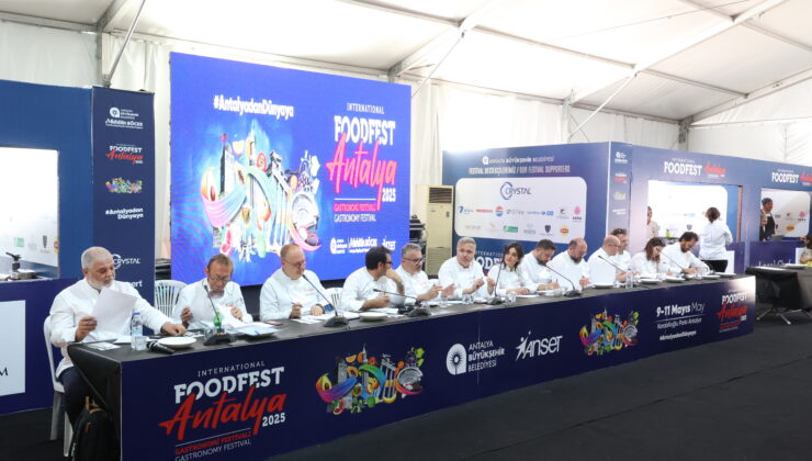 FoodFest Antalya Uluslararası Gastronomi Festivali, sona erdi