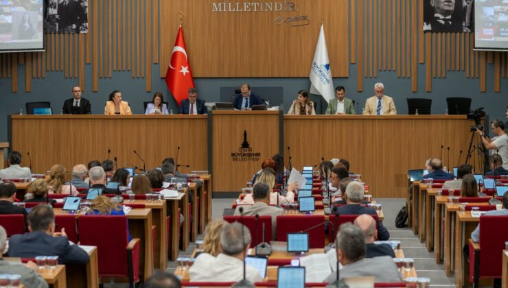 İzmir Büyükşehir Belediyesi mayıs ayı meclis toplantısı yapıldı