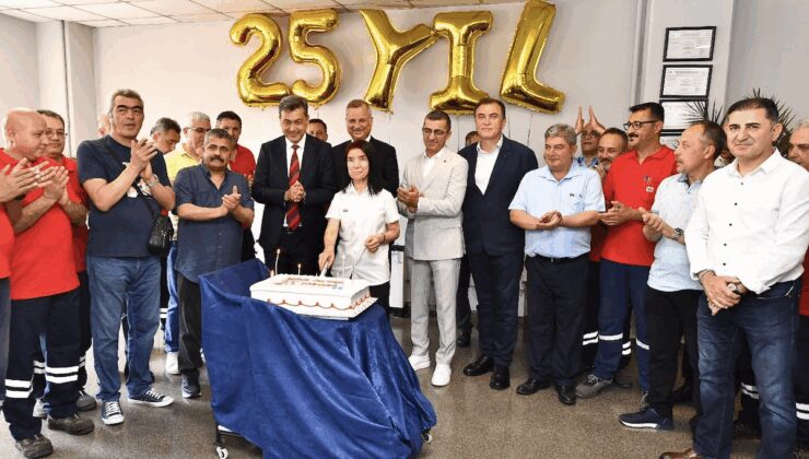 İzmir Metrosu 25. yılını kutladı
