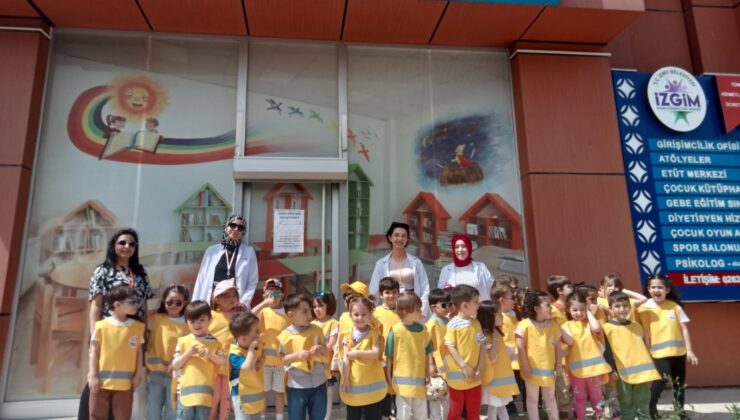 Çocuklardan Kadın Girişimciler Merkezi’ne ziyaret