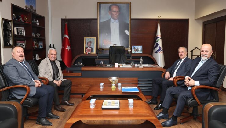 Başkan Özdemir’den iş birliği ziyaretleri