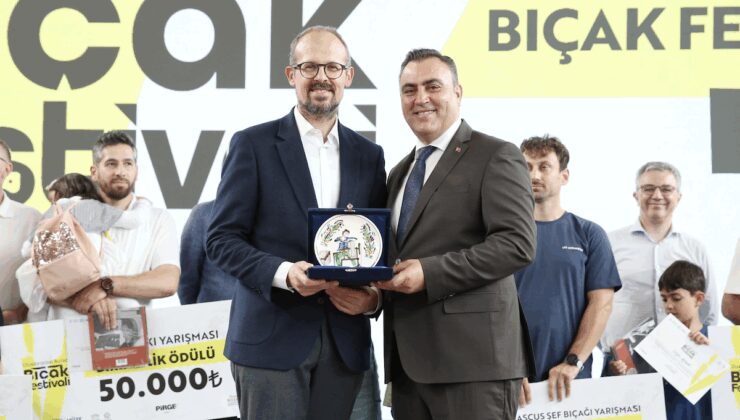 Bıçak ustaları Bursa’da ödüllendirildi
