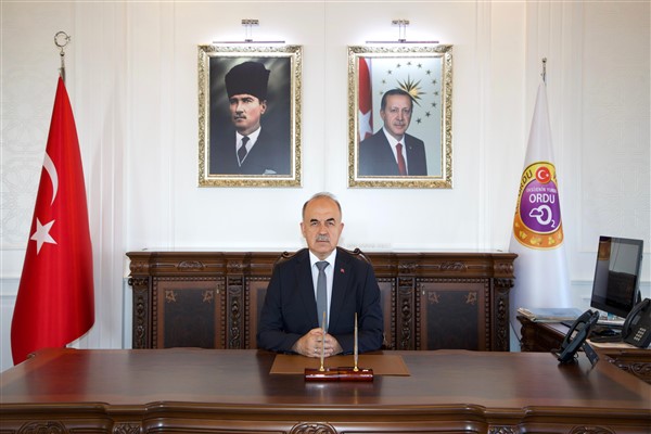 Ordu Valisi Erol’dan 19 Mayıs mesajı