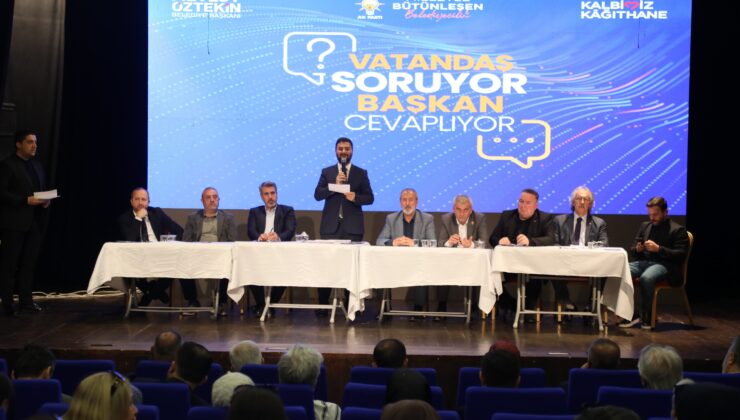 Başkan Öztekin, vatandaşlarla buluştu