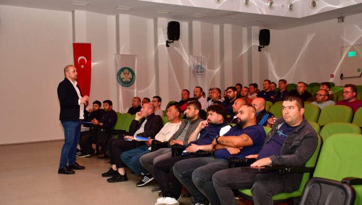 Manisa Büyükşehir Belediyesi çalışanlarına Biyosidal Ürün Uygulama Eğitimi verildi