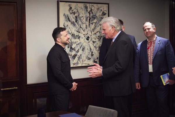 Ukrayna Devlet Başkanı Zelenski, Franklin Graham ile görüştü