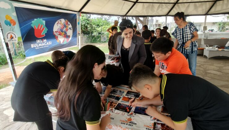 Muratpaşa Belediyesi’nden iklim bulmacası atölyesi