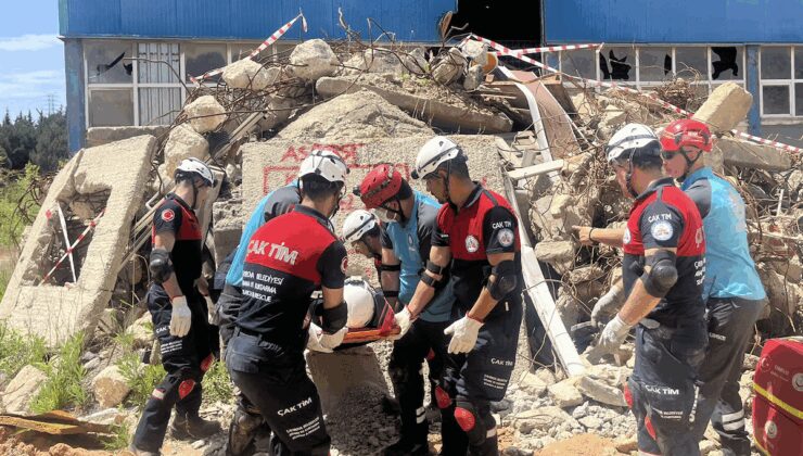 ÇAK-TİM’den deprem tatbikatı