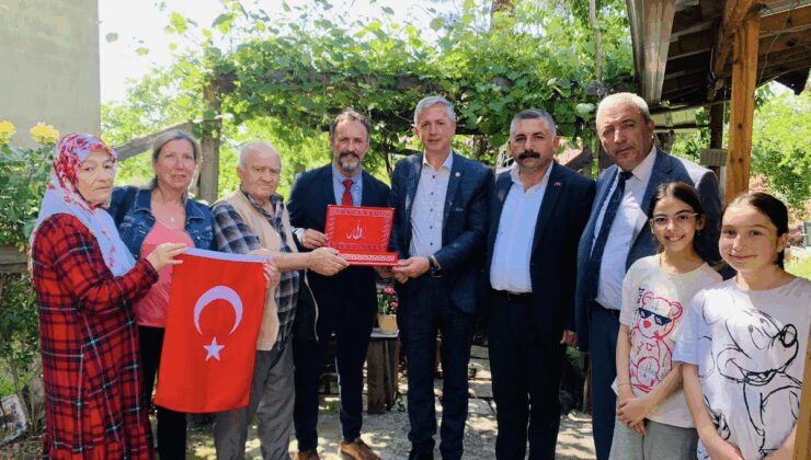 İzmit Belediyesi’nden Kıbrıs gazilerine ziyaret
