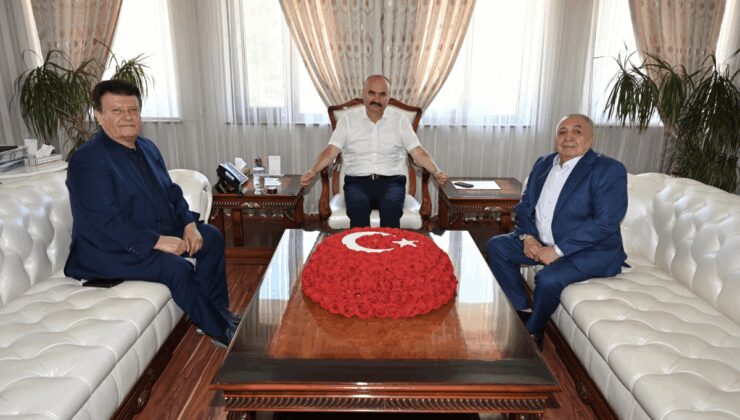 Vali Canalp, Ticaret Borsası Başkanı Güneş’i ağırladı