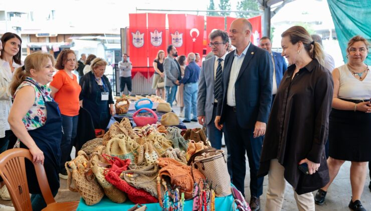 Konak Belediyesi’nin El Emeği Pazarı açıldı