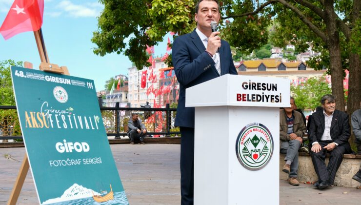 Uluslararası Giresun Aksu Festivali’nde iki sergi açılışı yapıldı