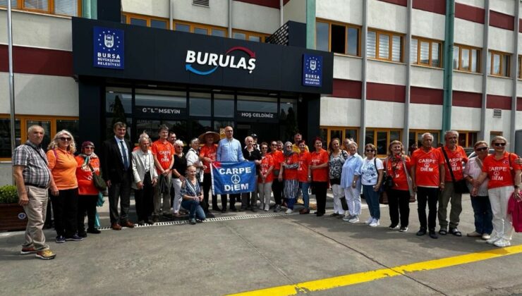 Carpe Diem Yürüyüş Grubu, BURULAŞ’ı ziyaret etti